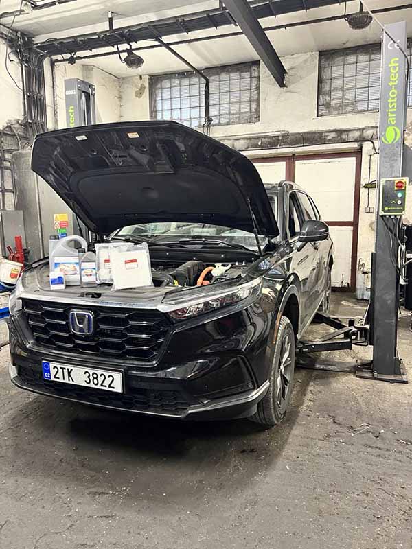 vymena oleje honda