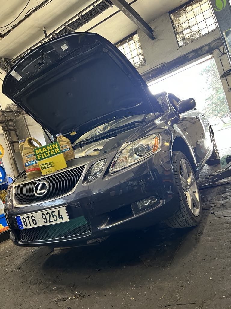 výměna oleje lexus